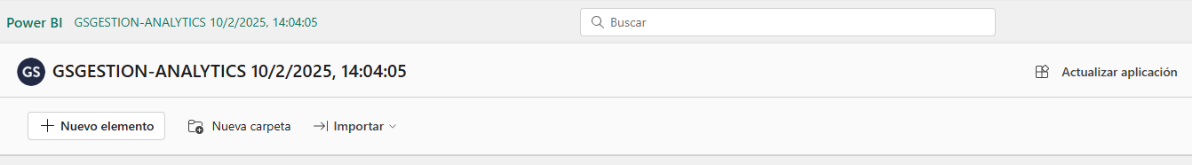 Actualizar aplicación