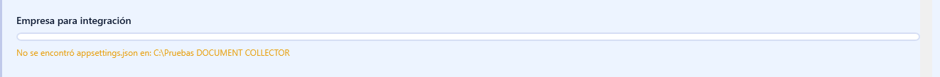 Error json