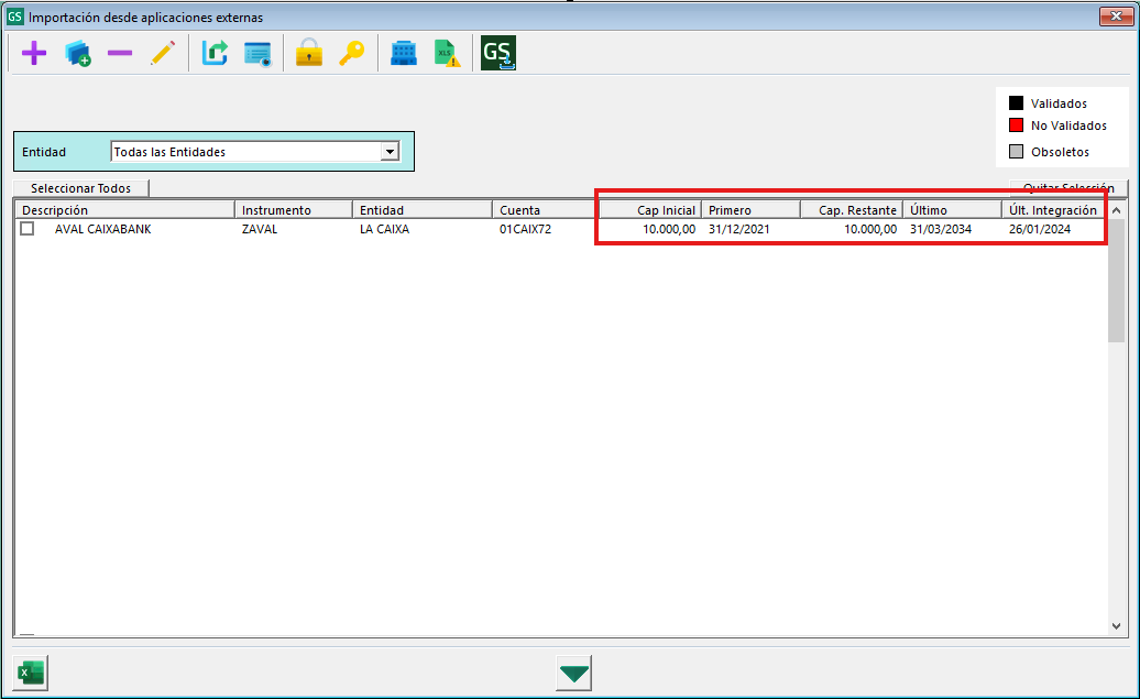 Proceso carga