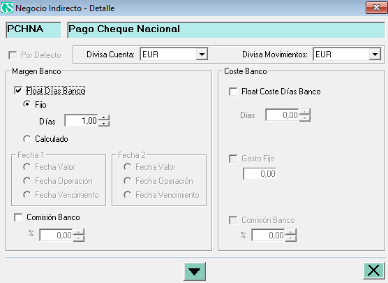 Pago cheques bancarios