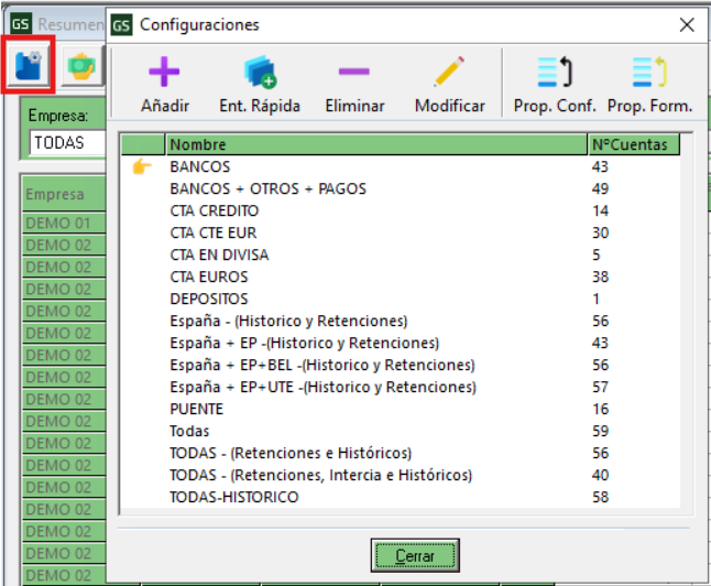 Configuraciones